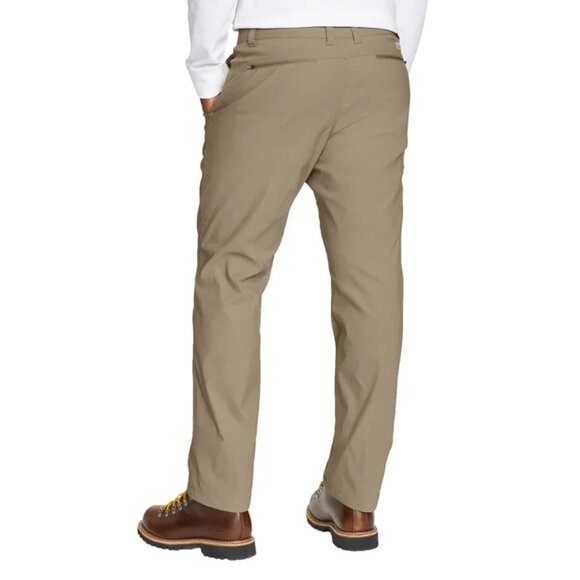 Eddie Bauer Men's Fleece Lined Pant Two Way Stretch - Picture 5 of 7